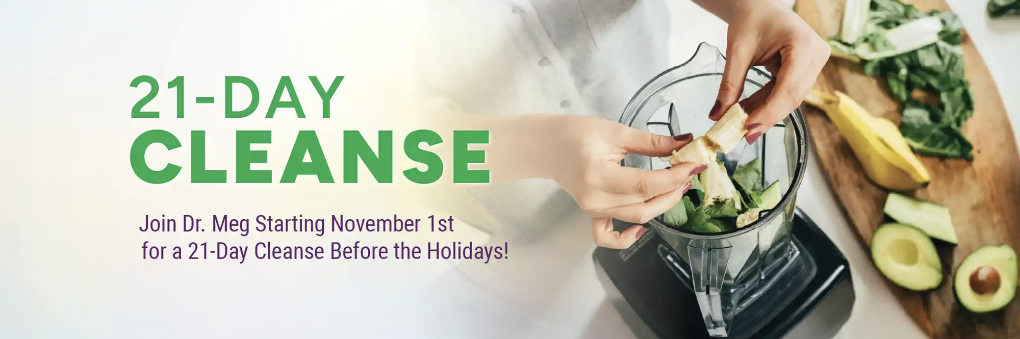21-Day Cleanse with Dr. Meg